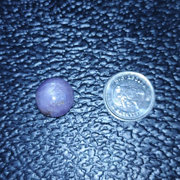 Natural Star Corundum Ruby Cabochon #5 - Picture 2 of 3